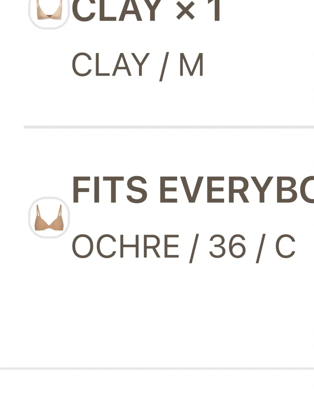 SKIMS fits everybody Tshirt bra - Picture 5 of 5